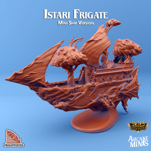 Istari Frigate | Skies of Sordane | Fantasy Miniature | Arcane Minis TabletopXtra