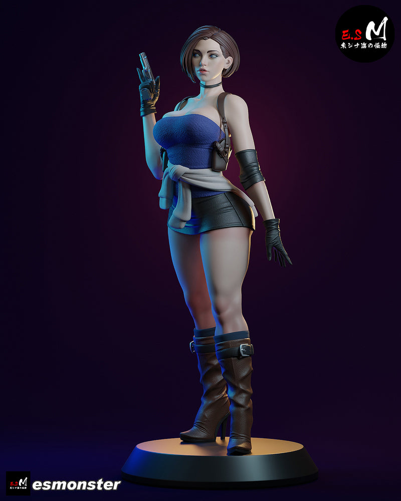 Valentine | Fan Art Statue Scale Model Kit Unpainted | E.S Monster