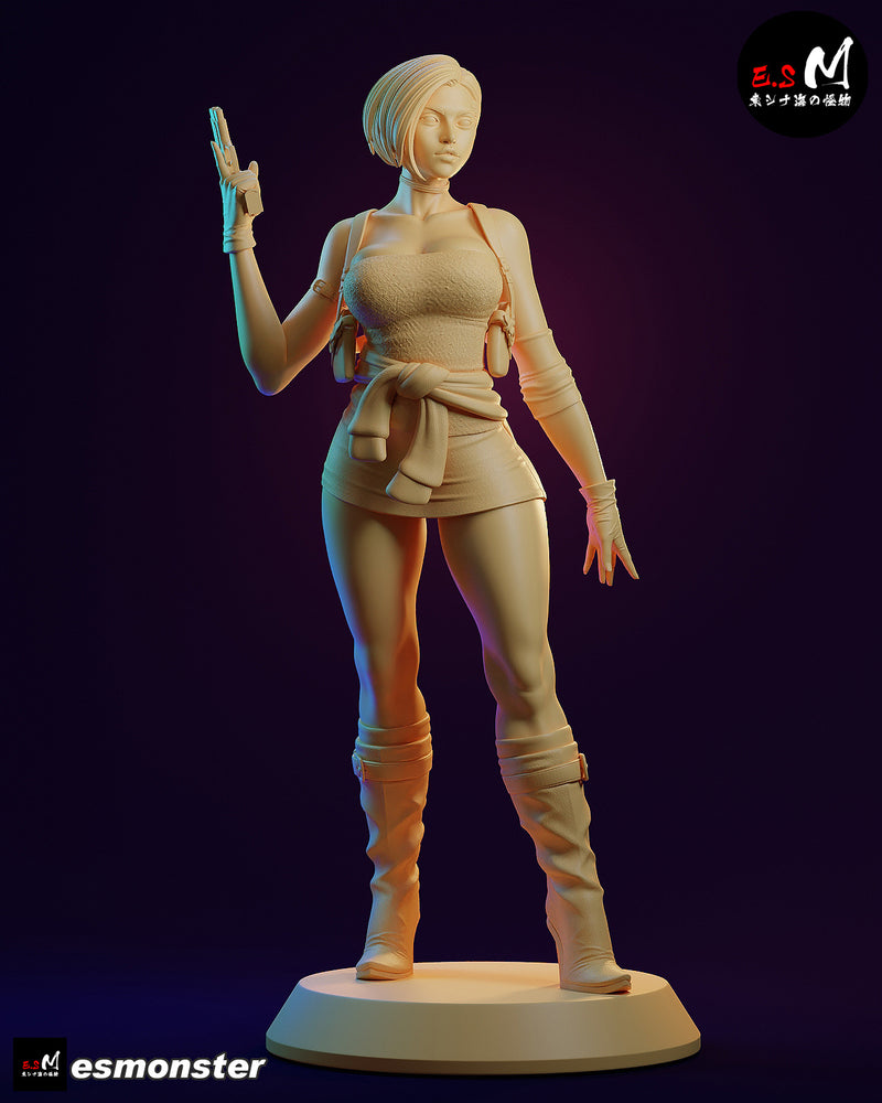 Valentine | Fan Art Statue Scale Model Kit Unpainted | E.S Monster