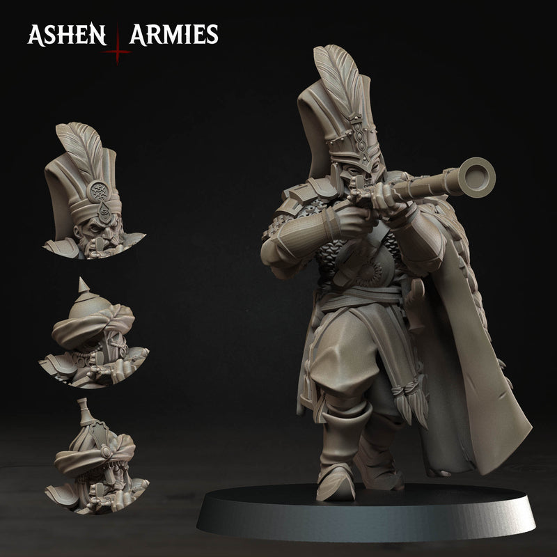 Janissaries Gilded Dominion Miniatures | Trench Grimdark | Ashen Armies