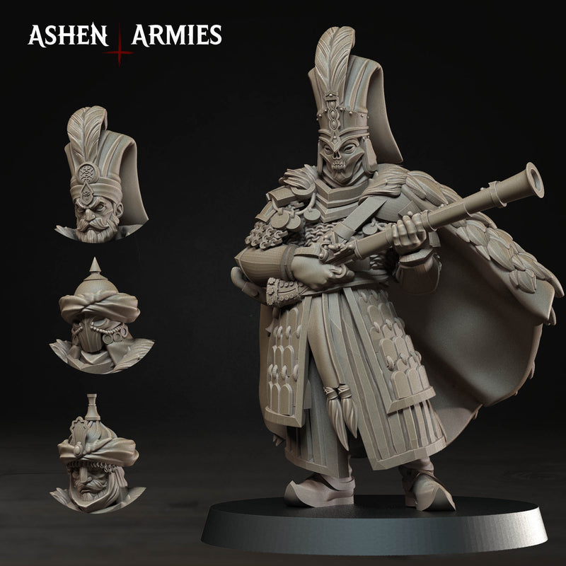 Janissaries Gilded Dominion Miniatures | Trench Grimdark | Ashen Armies