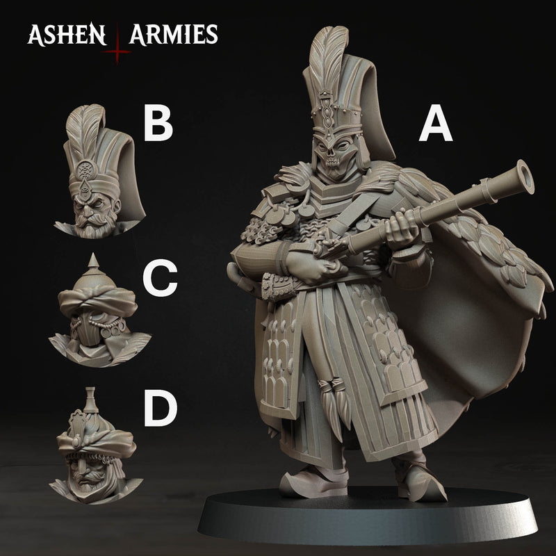Janissaries Gilded Dominion Miniatures | Trench Grimdark | Ashen Armies