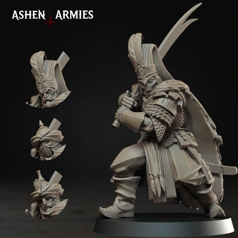 Janissaries Gilded Dominion Miniatures | Trench Grimdark | Ashen Armies
