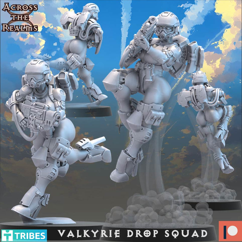 Valkyrie Drop Squad Miniatures | To The Skies