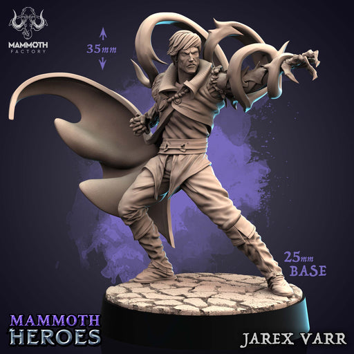 Jarex Varr | Saurian Isle | Fantasy Tabletop Miniature | Mammoth Factory TabletopXtra