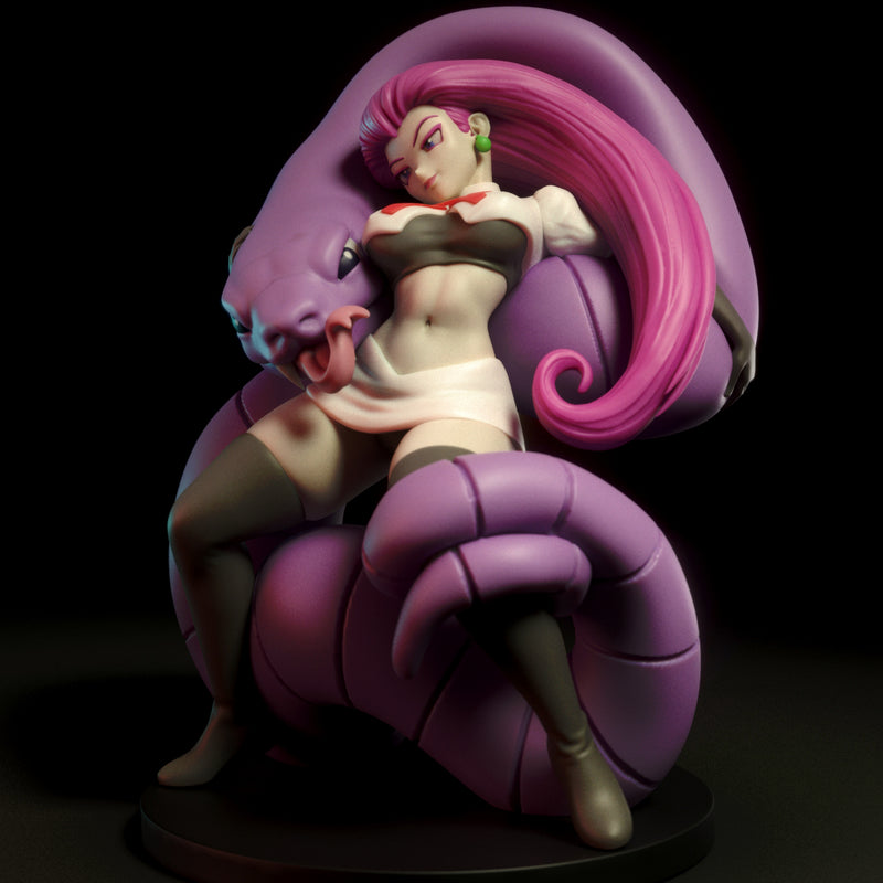 Jessie | Pin-Up Statue Fan Art Miniature Unpainted | Torrida Minis