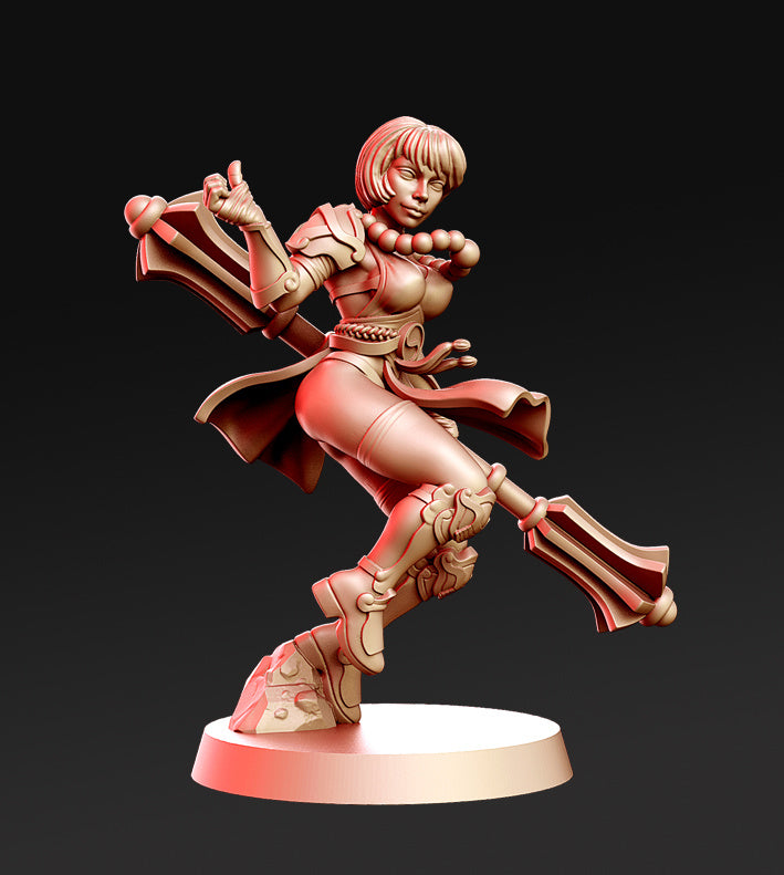 Jina | Way to Glory Blood and Sand | Fantasy Miniature | RN Estudio TabletopXtra