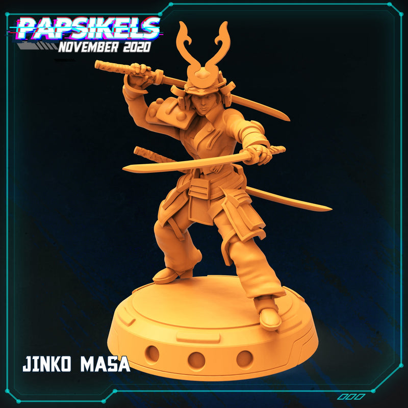 Jinko Masa | The Corpo World | Sci-Fi Miniature | Papsikels TabletopXtra