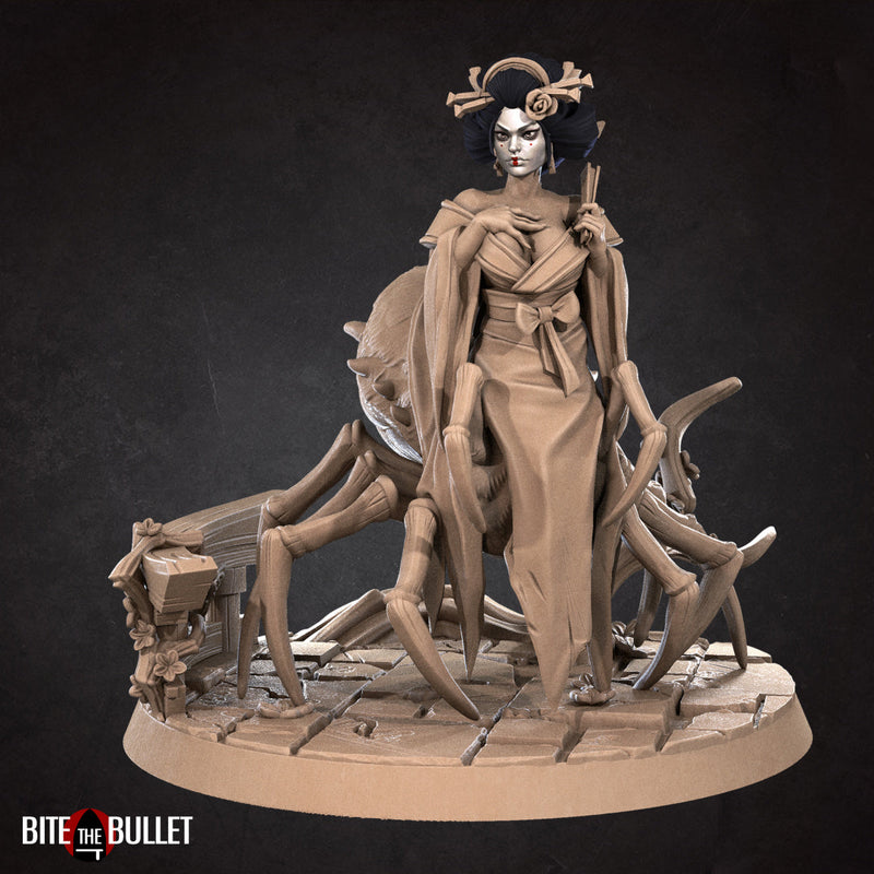 Jorogumo (Fan) | Japanese Bullet Town | Fantasy Miniature | Bite the Bullet TabletopXtra