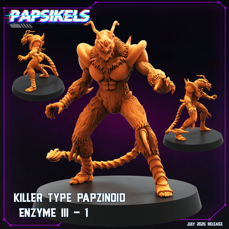 Killer Type Papsinoid Enzyme III Miniatures | Cyberpunk | Papsikels