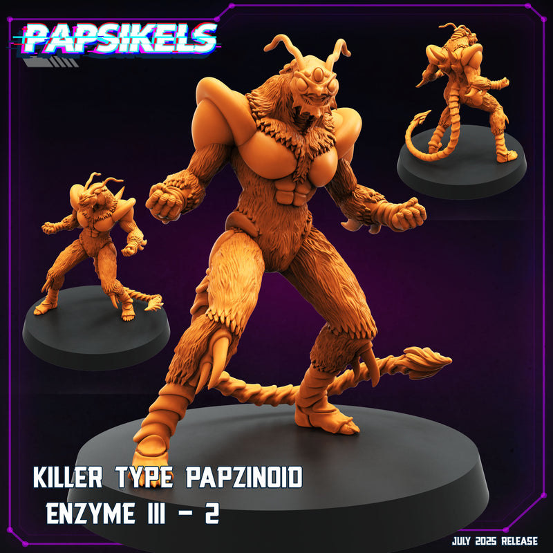 Killer Type Papsinoid Enzyme III Miniatures | Cyberpunk | Papsikels
