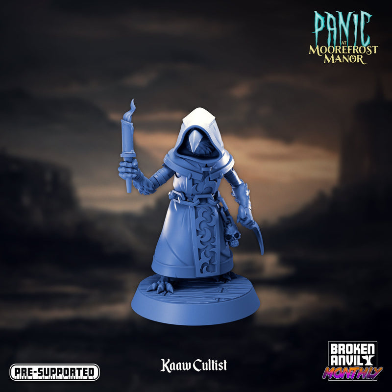 Kaaw Cultist 2 | Panic at Moorefrost Manor | Tabletop RPG Miniature TabletopXtra
