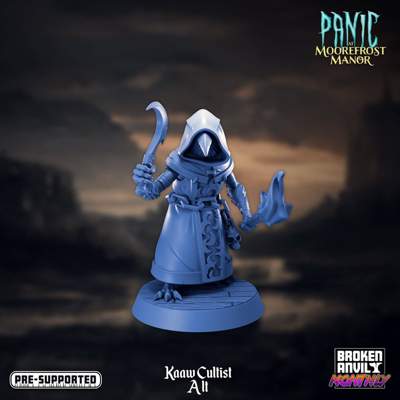 Kaaw Cultist 2 | Panic at Moorefrost Manor | Tabletop RPG Miniature TabletopXtra
