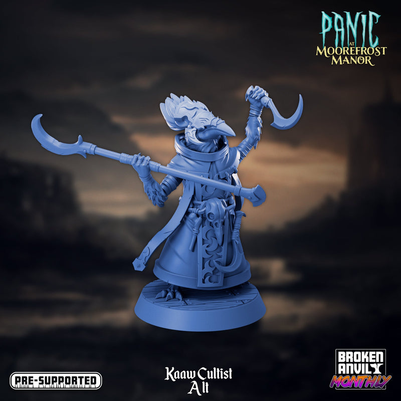 Kaaw Cultist 3 | Panic at Moorefrost Manor | Tabletop RPG Miniature TabletopXtra