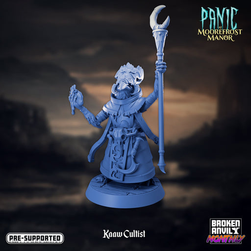 Kaaw Cultist 3 | Panic at Moorefrost Manor | Tabletop RPG Miniature TabletopXtra