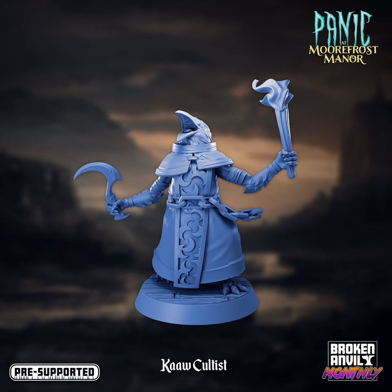 Kaaw Cultist 5 | Panic at Moorefrost Manor | Tabletop RPG Miniature TabletopXtra