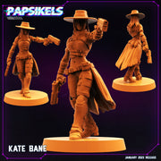 Kate Bane | Cyberpunk | Sci-Fi Miniature | Papsikels TabletopXtra
