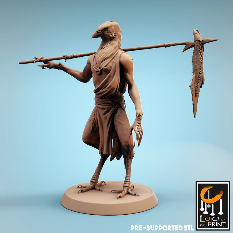 Kenku Fishermen A | Dinotopia Part 2 | Fantasy Miniature | Rescale Miniatures TabletopXtra