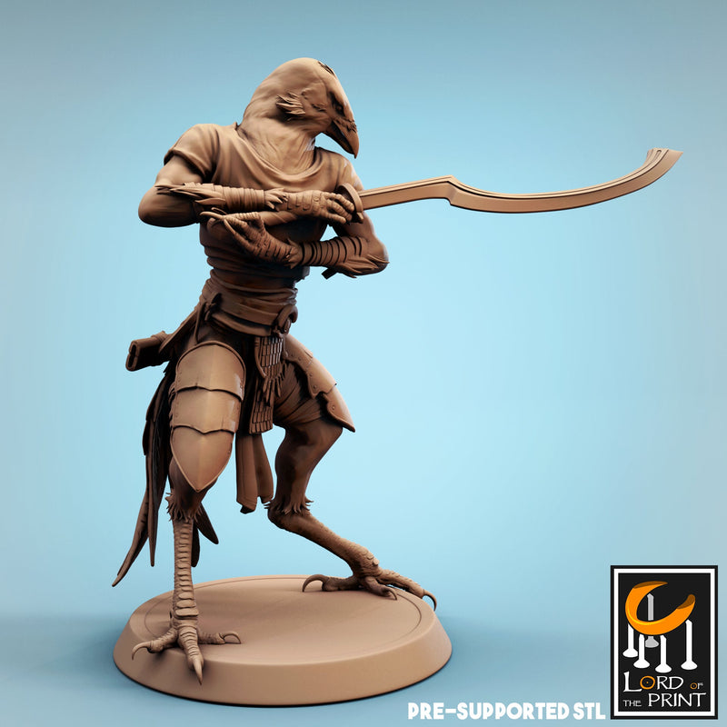 Kenku Soldier C | Dinotopia Part 2 | Fantasy Miniature | Rescale Miniatures TabletopXtra