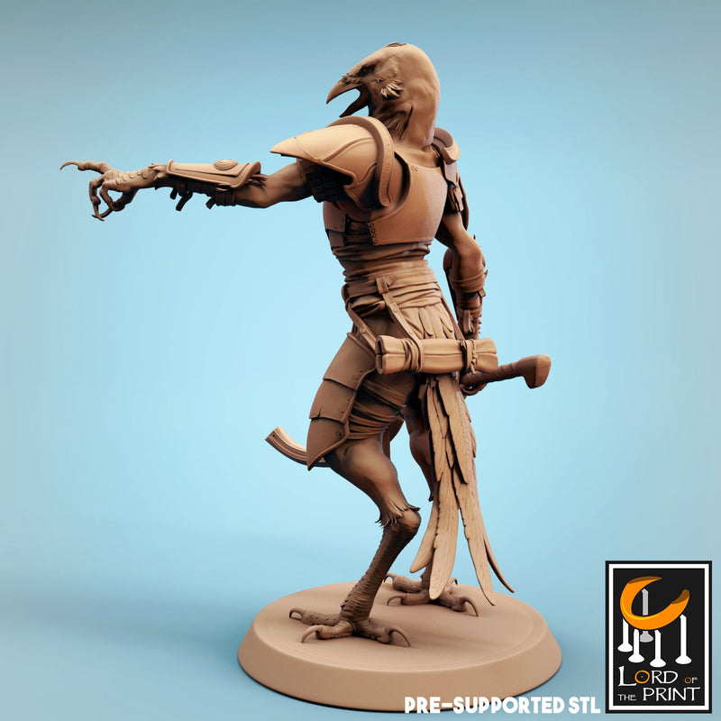 Kenku Soldier J | Dinotopia Part 2 | Fantasy Miniature | Rescale Miniatures TabletopXtra