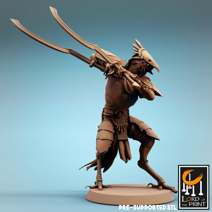 Kenku Soldier Miniatures | Dinotopia Part 2 | Fantasy Miniature | Rescale Miniatures TabletopXtra