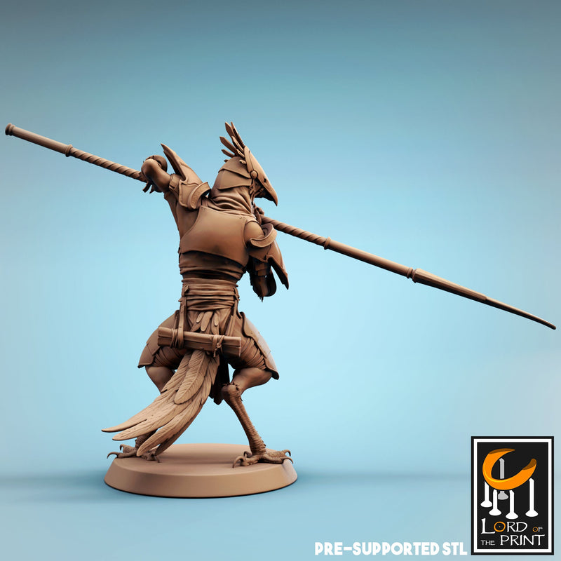 Kenku Soldier Miniatures | Dinotopia Part 2 | Fantasy Miniature | Rescale Miniatures TabletopXtra