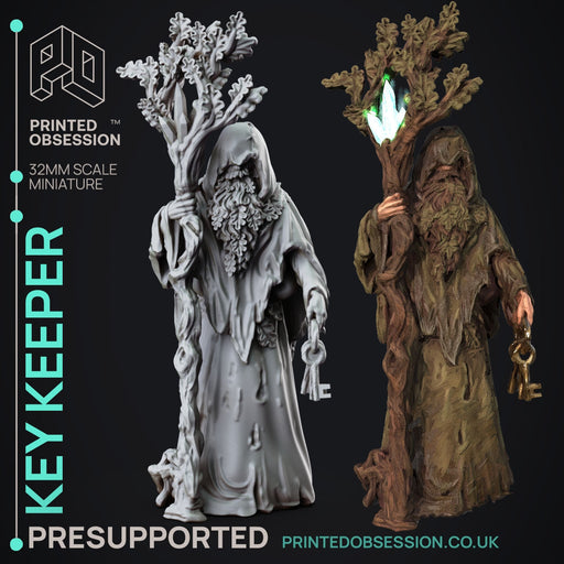 Key Keeper | Faywild Vs Shadowfell | Fantasy Miniature | Printed Obsession TabletopXtra