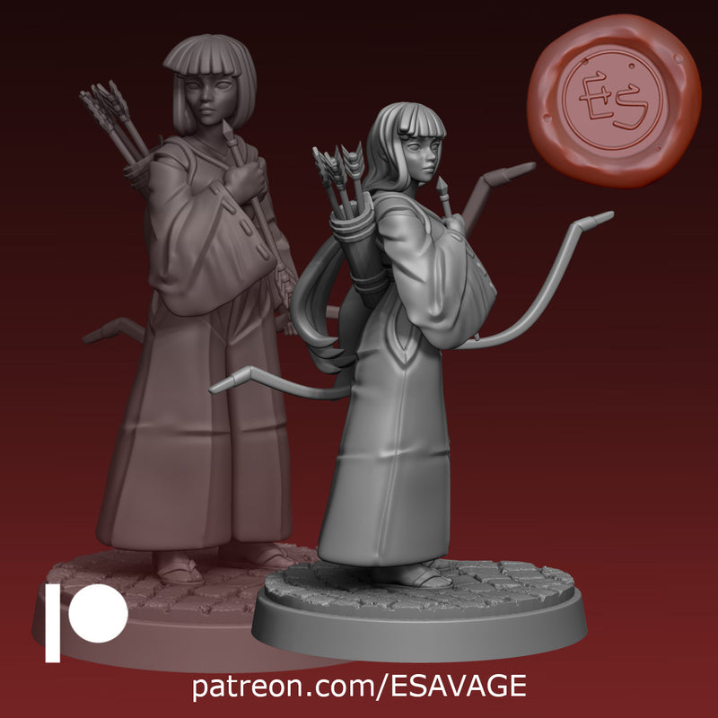 Kiky | Fantasy Miniature | Ethan Savage Studios