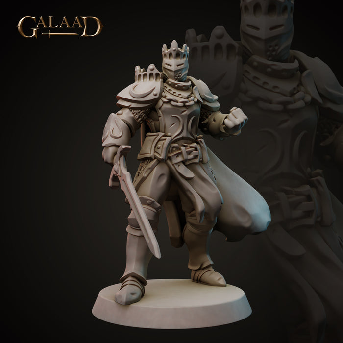 King A | Knights | Fantasy Miniature | Galaad Miniatures