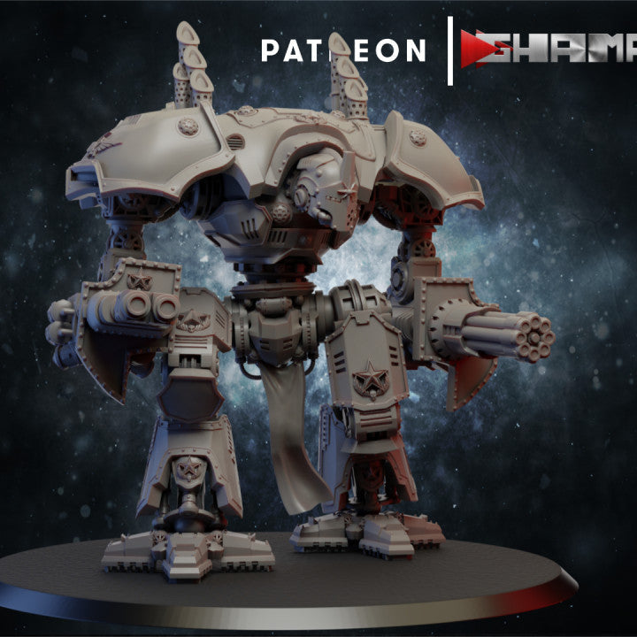 Knight | Red Sisters | Fantasy Miniature | Ghamak TabletopXtra