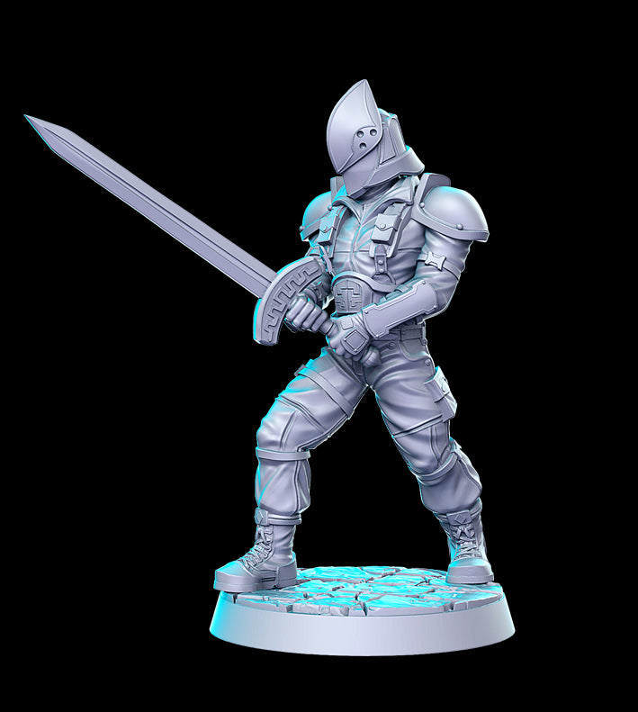 Knight of the Order | Classic JRPG Vol 4 | Classic JRPG Vol 4 | Fantasy Miniature | RN Estudio TabletopXtra