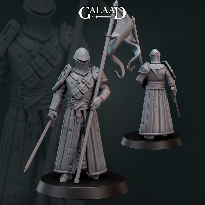 Templar Knight Miniatures | Fantasy Miniature | Galaad Miniatures