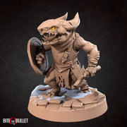 Kobold Warrior | Bullet Town Christmas | Fantasy Miniature | Bite the Bullet TabletopXtra