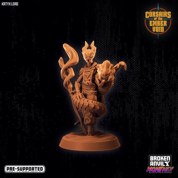 Krtyx Miniatures | Corsairs of the Ember Void | Tabletop RPG Miniature TabletopXtra