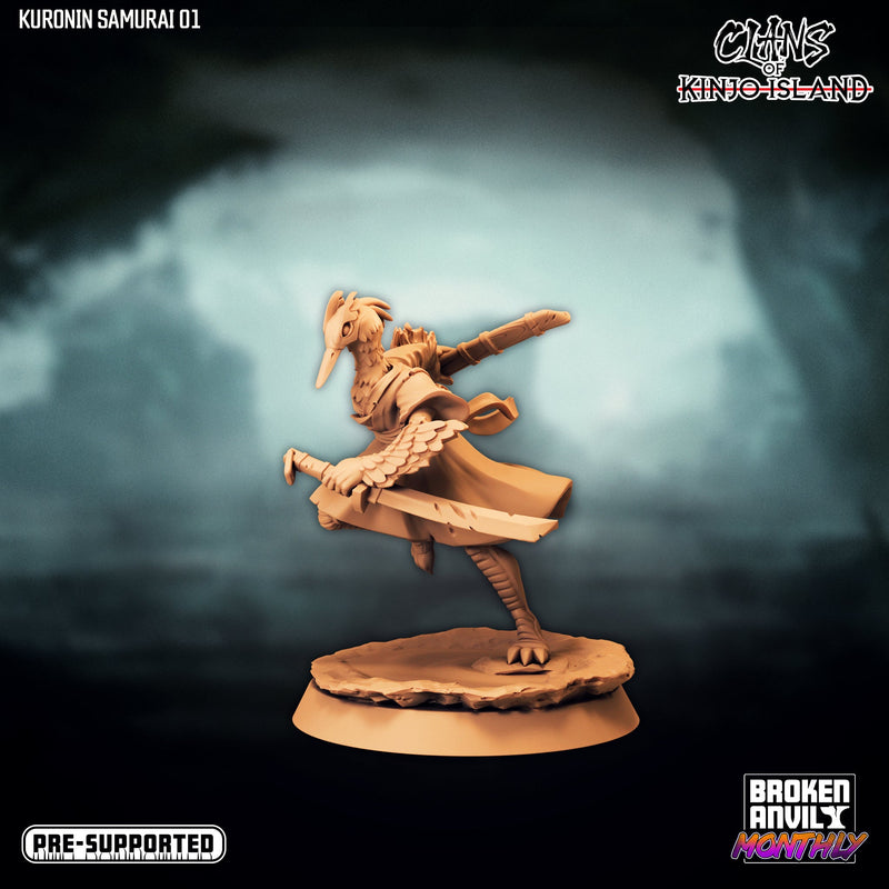 Kuronin Miniatures | Clans of Kinjo Island | Tabletop RPG Miniature TabletopXtra