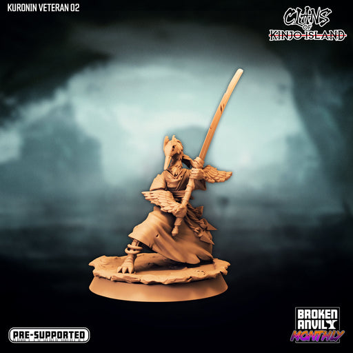 Kuronin Veteran B | Clans of Kinjo Island | Tabletop RPG Miniature TabletopXtra