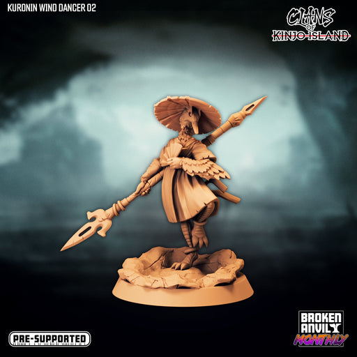 Kuronin Wind Dancer B | Clans of Kinjo Island | Tabletop RPG Miniature TabletopXtra