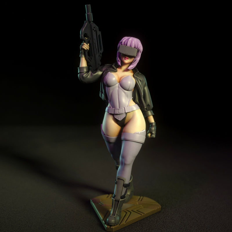 Kusanagi | Pin-Up Statue Fan Art Miniature Unpainted | Torrida Minis