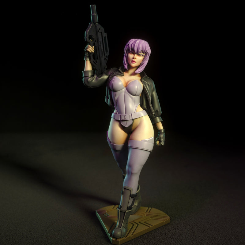 Kusanagi | Pin-Up Statue Fan Art Miniature Unpainted | Torrida Minis