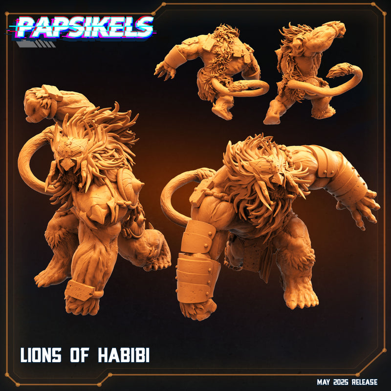 Lions of Habibi Miniatures | Papsikels