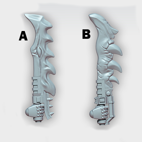 Space Warrior Machette | Tyrant Hunters | Ratman Forge | Sci-Fi Grimdark Custom Bitz Wargaming Miniatures 28mm 32mm