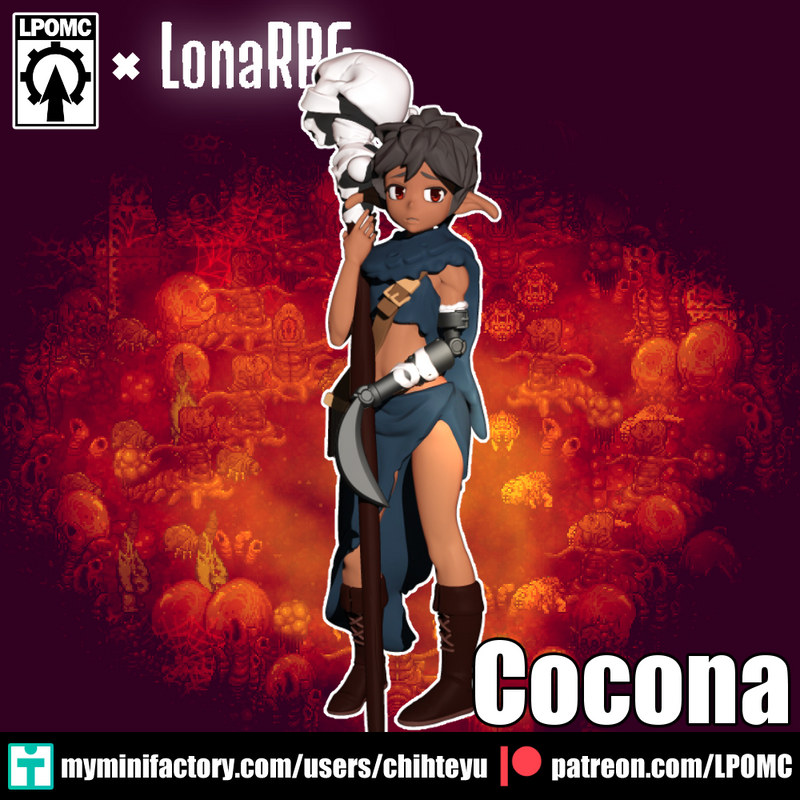 Cleric Cocona | LonaRPG | LPOMC