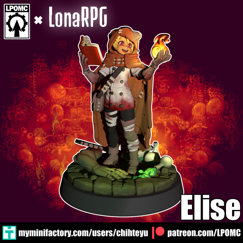 Mage Elise | LonaRPG | LPOMC