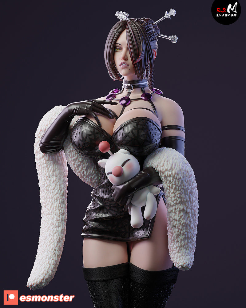 Luloo | Fan Art Statue Scale Model Kit Unpainted | E.S Monster