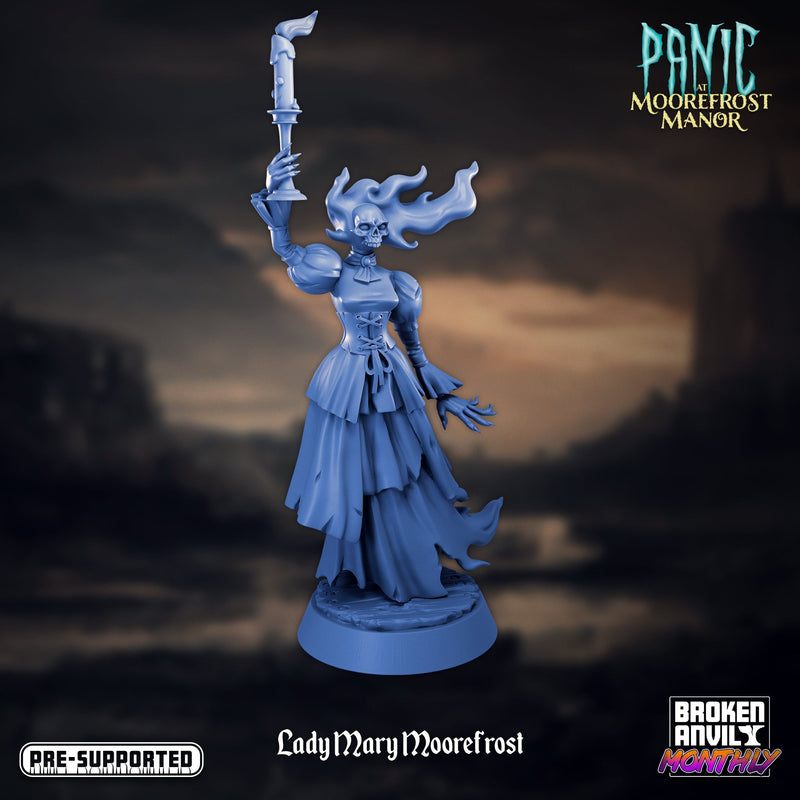 Lady Mary Moorefrost | Panic at Moorefrost Manor | Tabletop RPG Miniature TabletopXtra