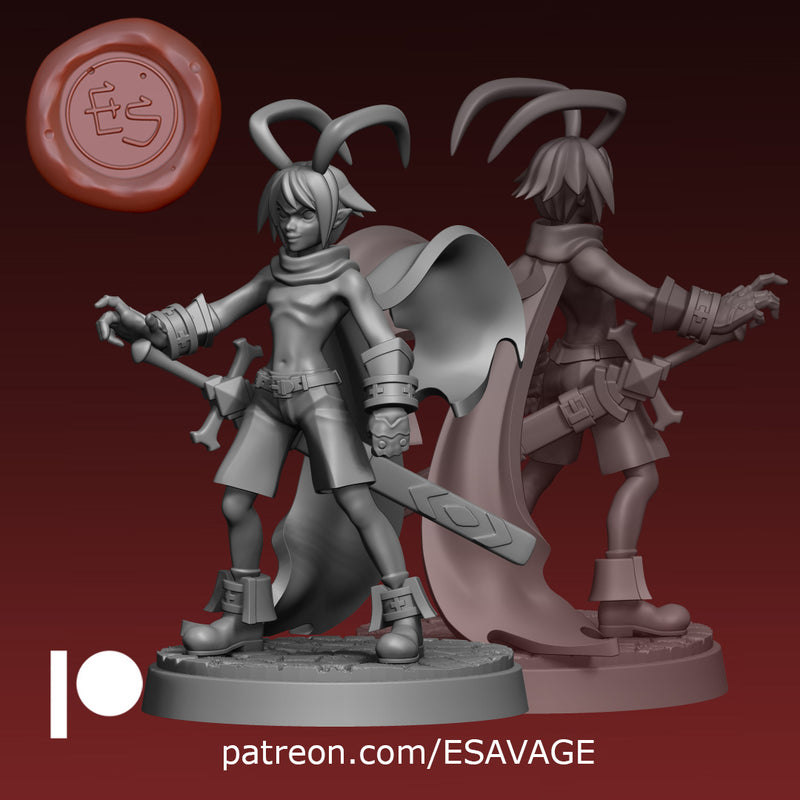 Larha | Fantasy Miniature | Ethan Savage Studios