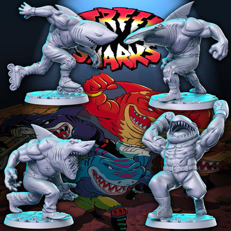 Land Skark Miniatures | Multiverse | Fantasy Miniature | RN Estudio TabletopXtra