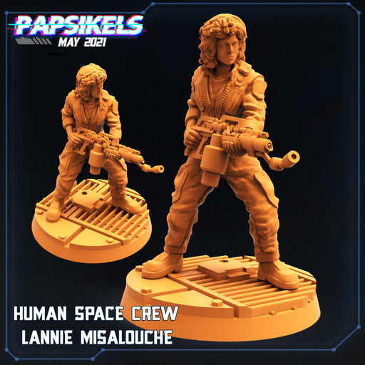Lannie Misalouche | Aliens Vs Humans | Sci-Fi Miniature | Papsikels TabletopXtra