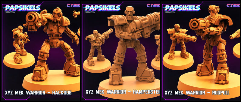 Law Breakers Miniatures (Full Set) | Sci-Fi Miniature | Papsikels TabletopXtra