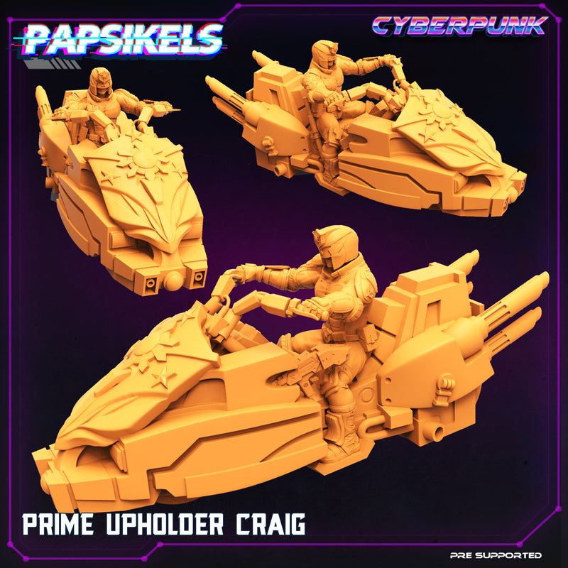 Law Upholders Miniatures (Full Set) | Sci-Fi Miniature | Papsikels TabletopXtra